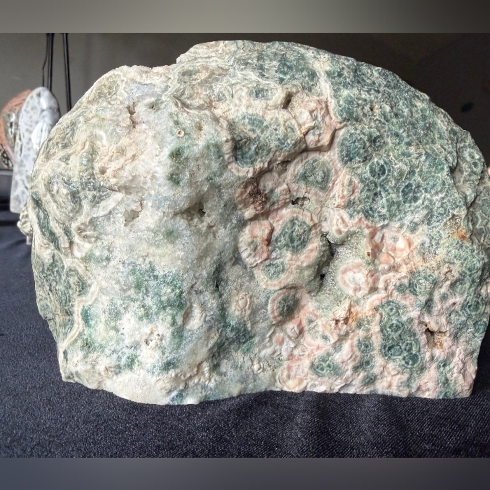 Rare Ocean Jasper From Madagascar 1.765 Pound. Gorgeous Piece! Guarantee - Picture 16 of 16